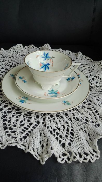 Filiżanka,spodek talerzyk Schlaggenwald.
