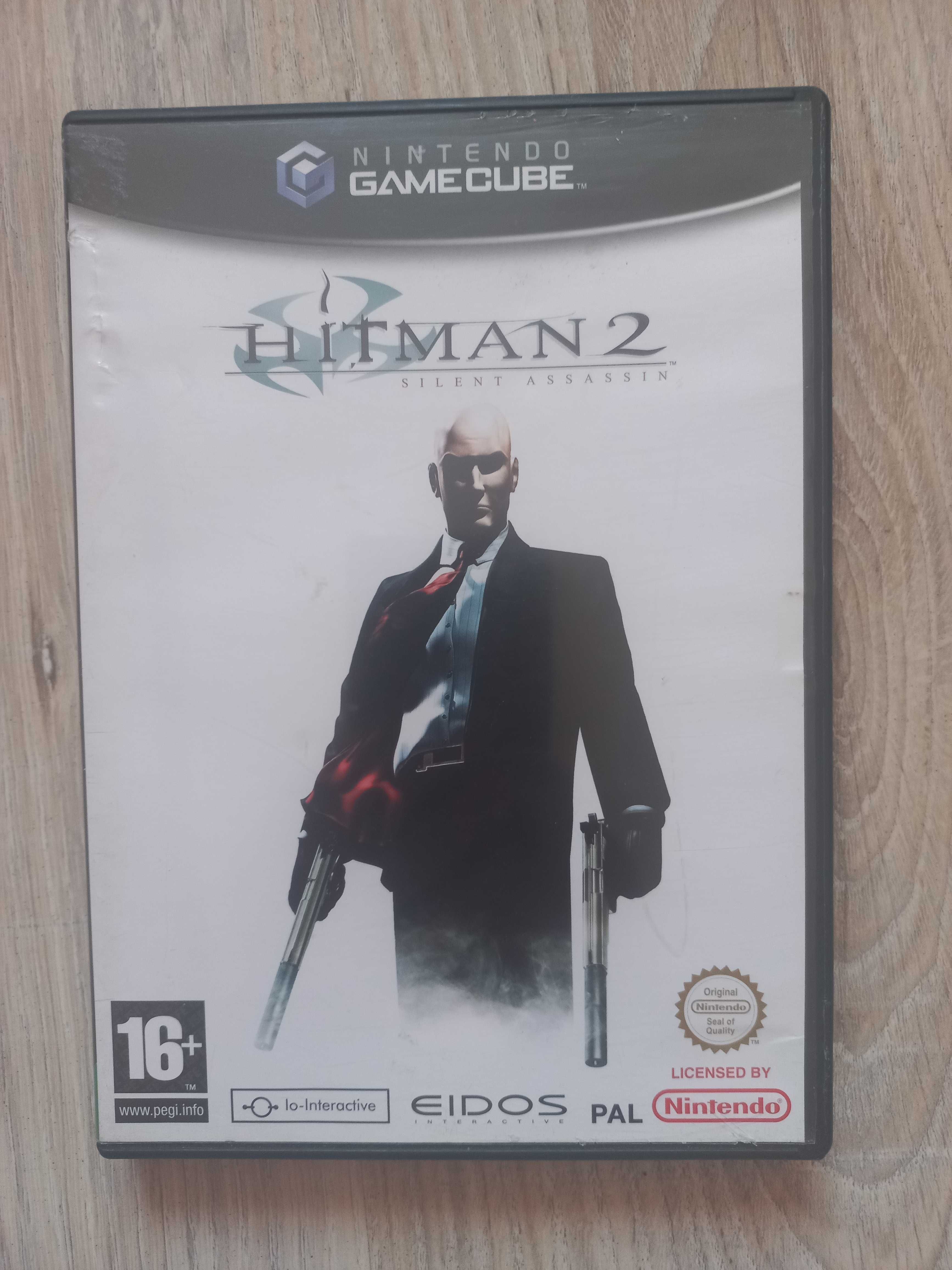 Hitman 2 Silent Assassin - Nintendo Gamecube - komplet - 3xa