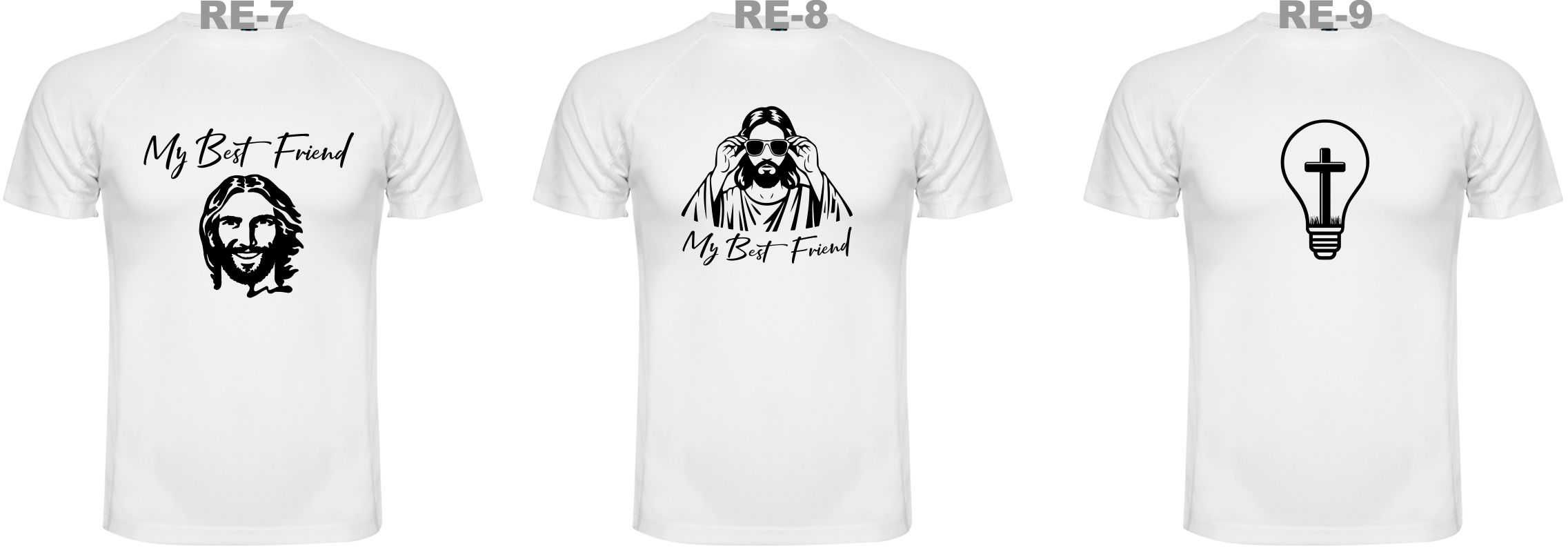 Religijna koszulka męska Bóg Jezus Wiara t-shirt męski rozm. L lub XL
