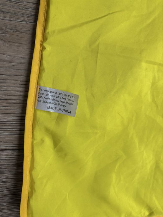 Музичний Килимок-піаніно розвиваючий 100х35см Жовтий