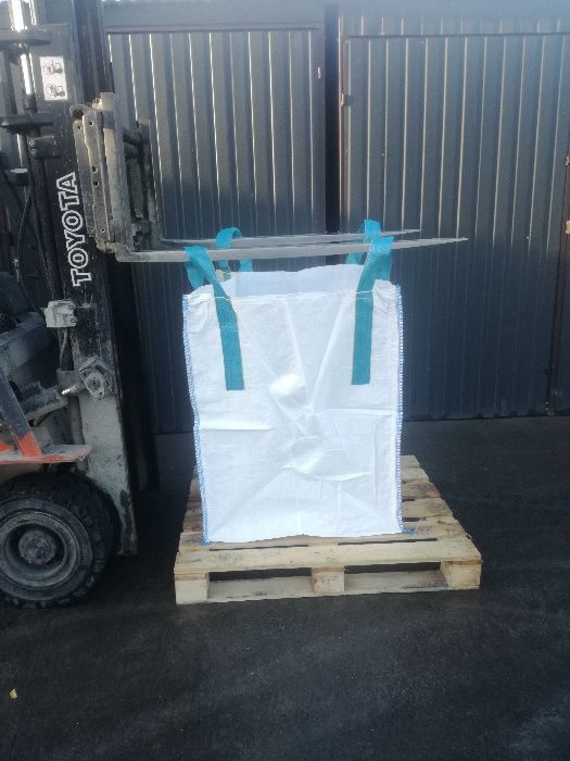 Worki Big Bag na gruz odpady pobudowlane wzmacniane szwy 1500kg