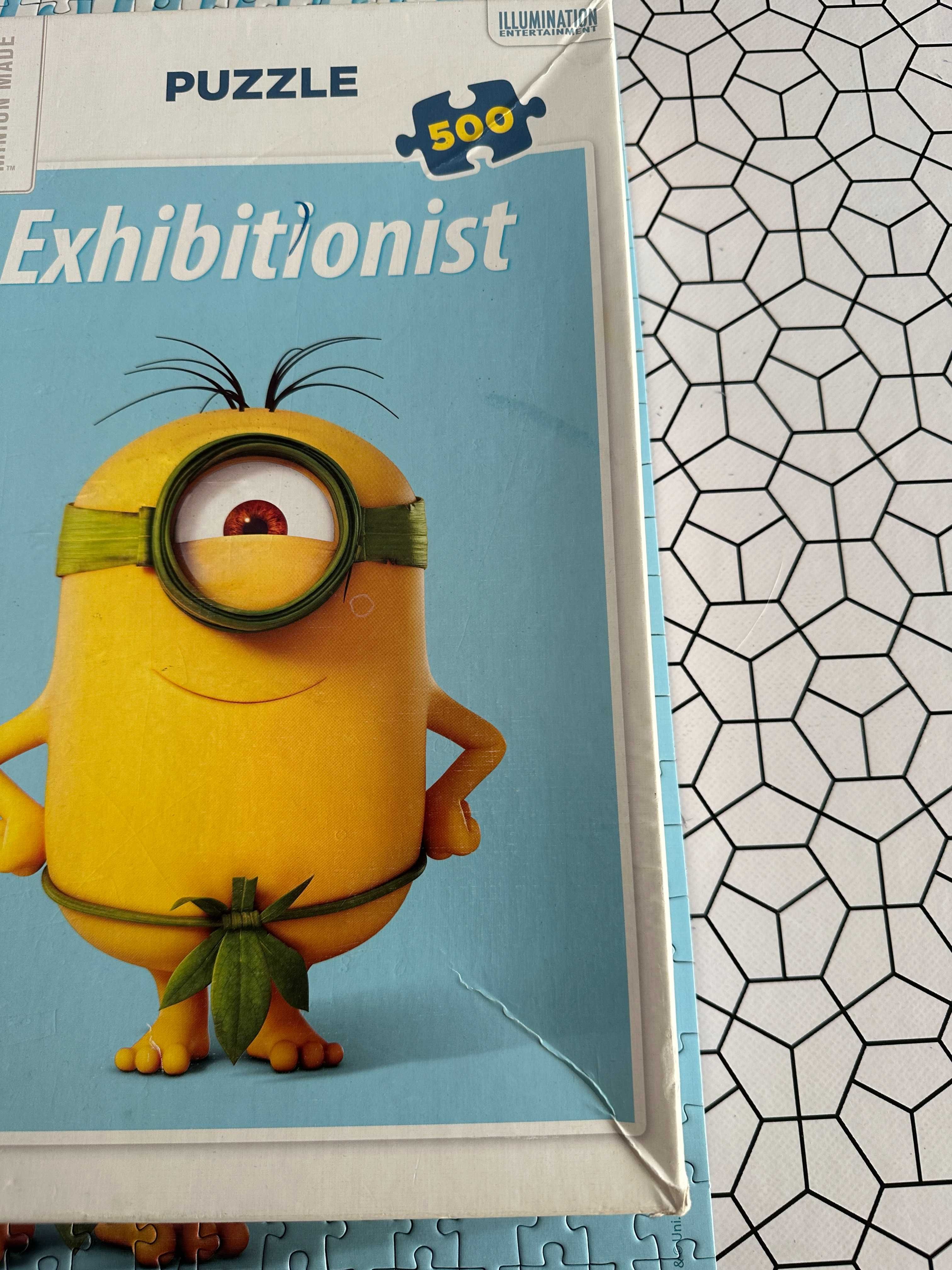 Clementoni puzzle Minions Exhinitionist 500 elementów