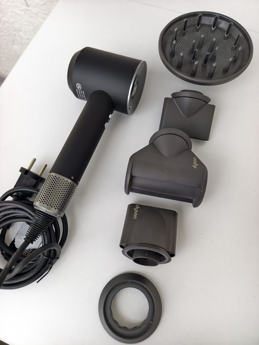 Фен для волоcся Dyson Supersonic HD08 Nickel/Fuchsia Офіційний