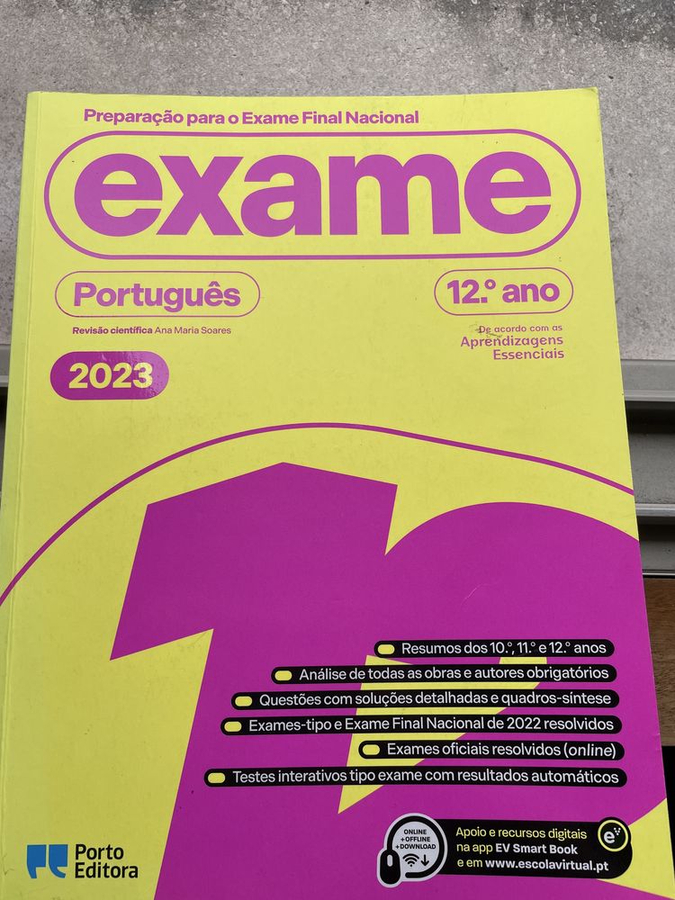 Livro Preparação Exame Português