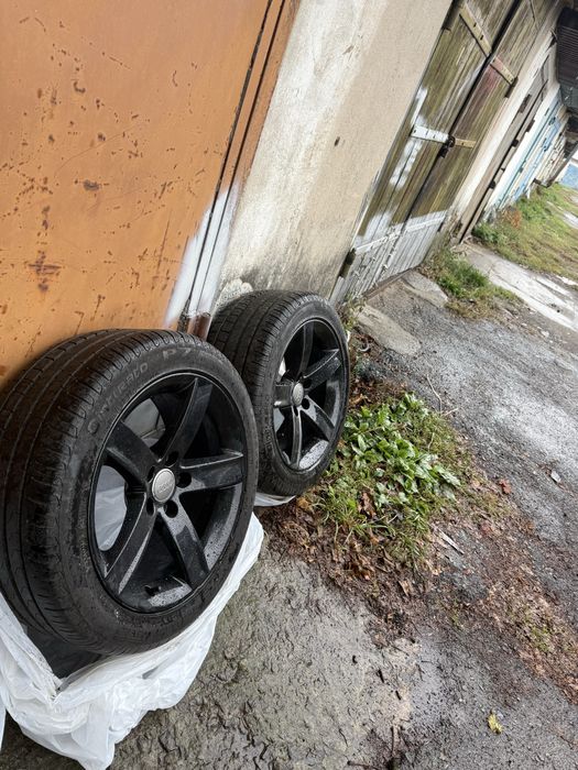 Продам диски r 17 audi , vw , skoda на зимовій гумі