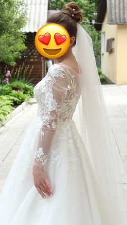 Весільна сукня - любов з першого погляду