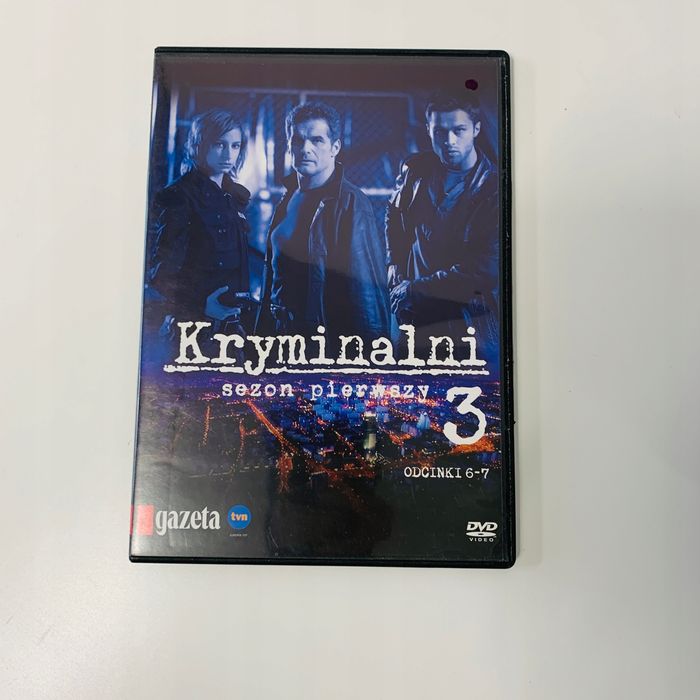 Kryminalni Sezon Pierwszy 3 Płyta Dvd