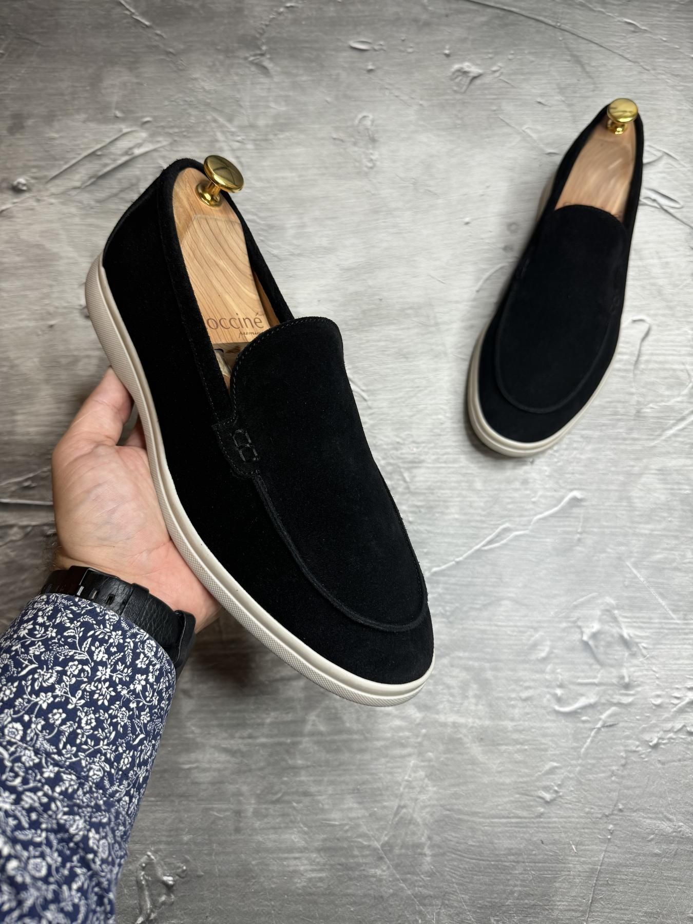 Летние лоферы замша 40-45