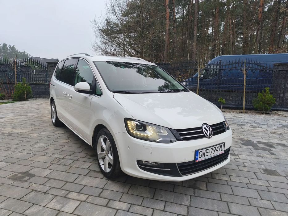 Volkswagen Sharan Super Stan Xenon/led Skóry navi 7-osob