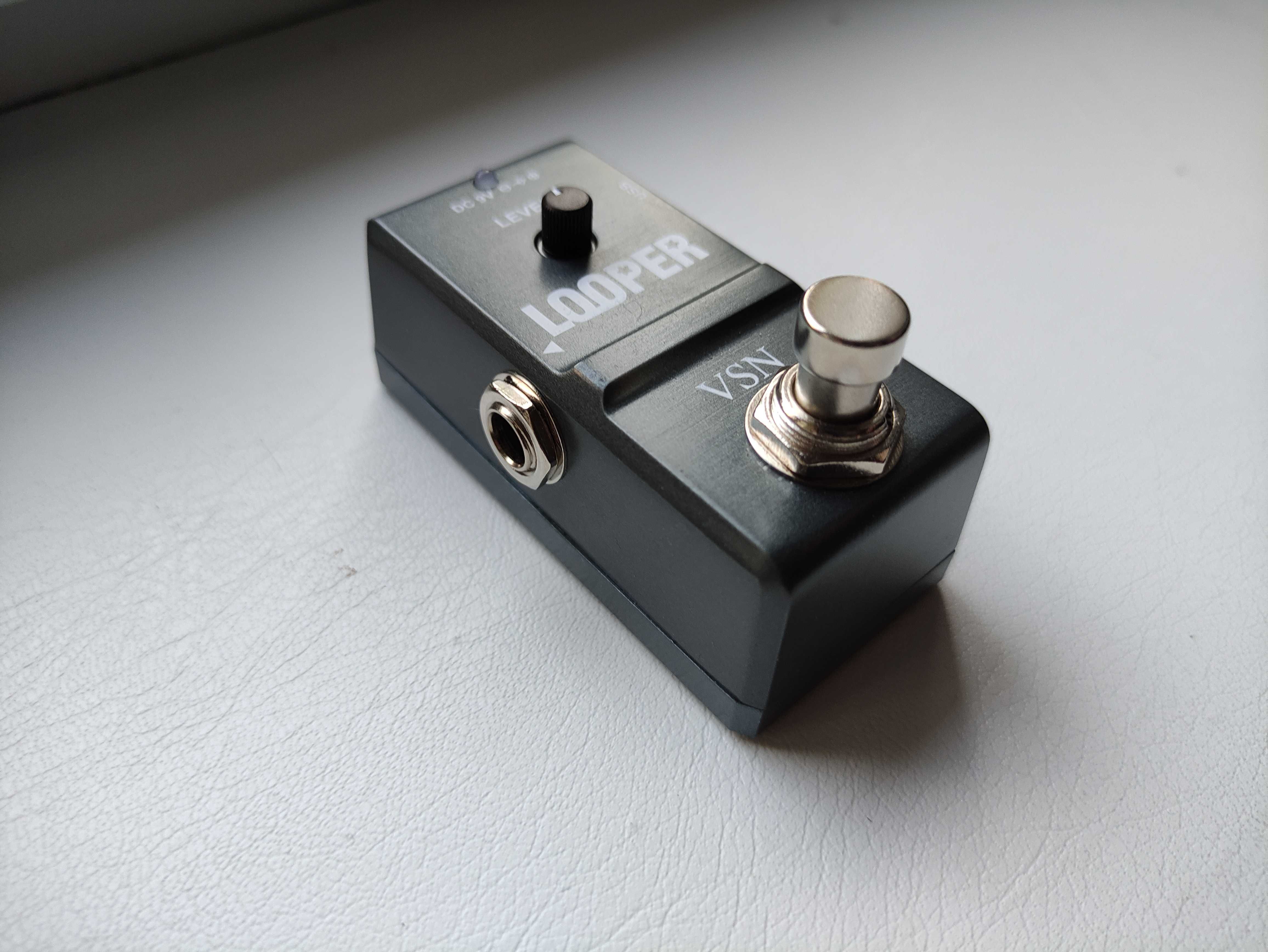 efekt gitarowy VSN LOOPER aż 10 minut na nagranie, kostka efektów
