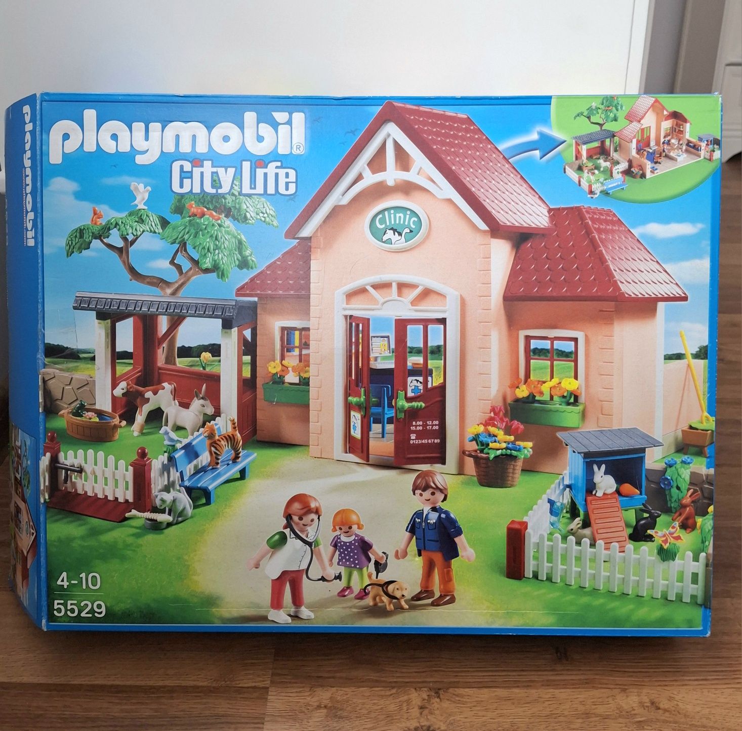 Playmobil 5529 Lecznica dla zwierząt Klinika weterynaryjna City Life