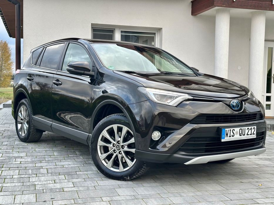 Toyota RAV4 2.5 HYBRYDA 197KM*Full Led*4x4*Bezwypadkowa*Navi*Kamera*Mega Stan