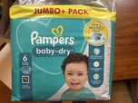 Pampers baby-dry rozmiar 6 w paczce 62 szt