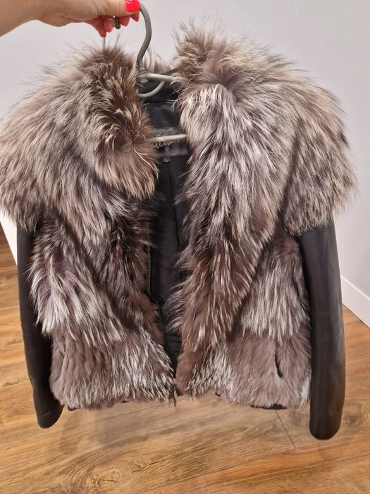 Куртка -жилетка  хутряна , трансформер