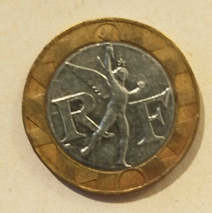 10 francs Génie de la Bastille 1990