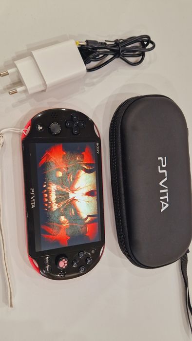 Sony Ps vita Slim 64гиг 75 игр+ чехол!