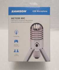Mikrofon Samson Meteor Mic Pojemnościowy USB Uniwersalny domowe Studio