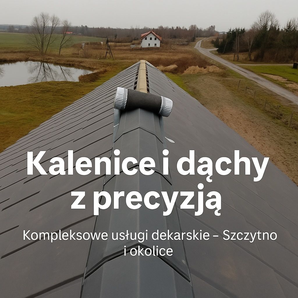 Dekarz – dachy, rynny, papa – Szczytno i okolice