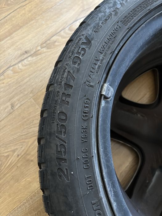 Opony caloroczne 215/50/R17 KUMHO wielosezonowe