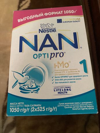 Смесь Нан опти про 1 1050 кг, от 0 до 6 месяцев , Nan opti pro1
