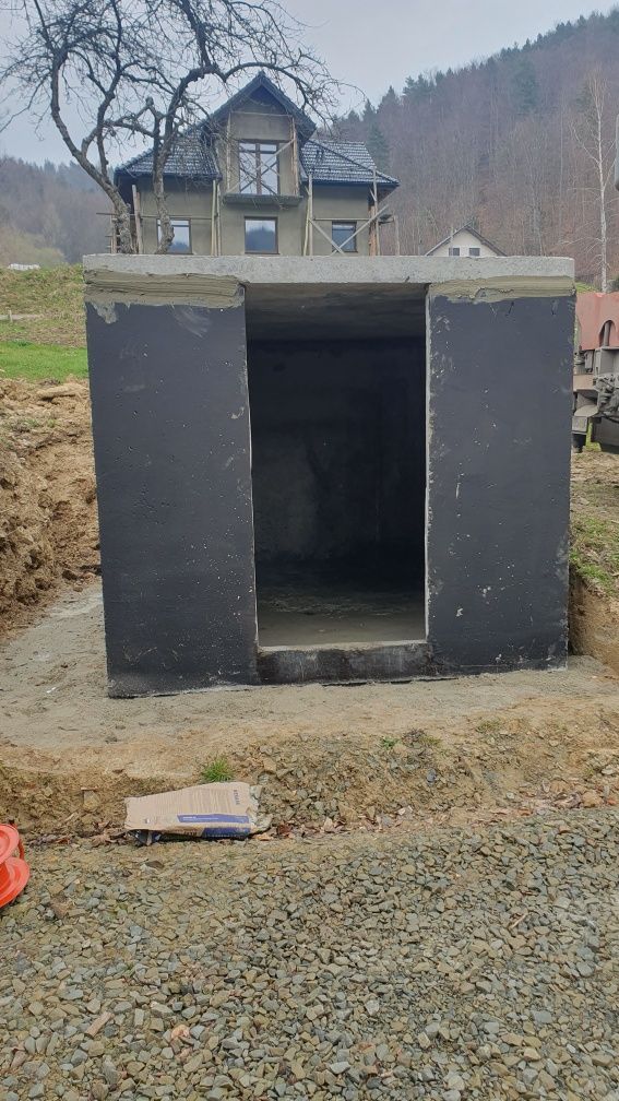 Szambo betonowe z montażem 10m3 zbiornik betonowy zbiornik na wode