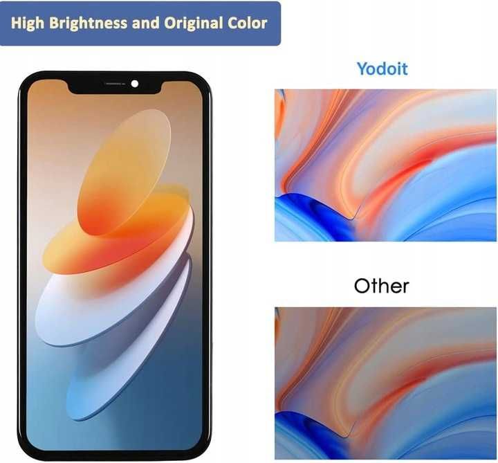 Wyświetlacz LCD Yodoit do iPhone 12 / 12 Pro 6,1" z digitizerem