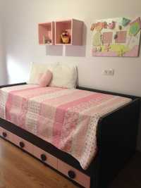 Quarto criança rosa