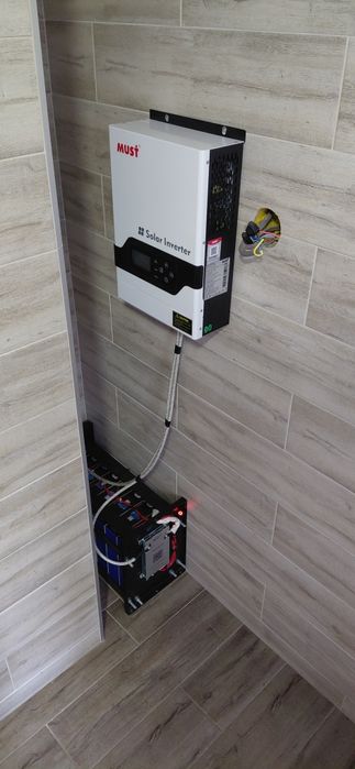 Резервне живлення, Lifepo4 24v 230ah, 5.8kwh + must 3224 3.2kw 24v