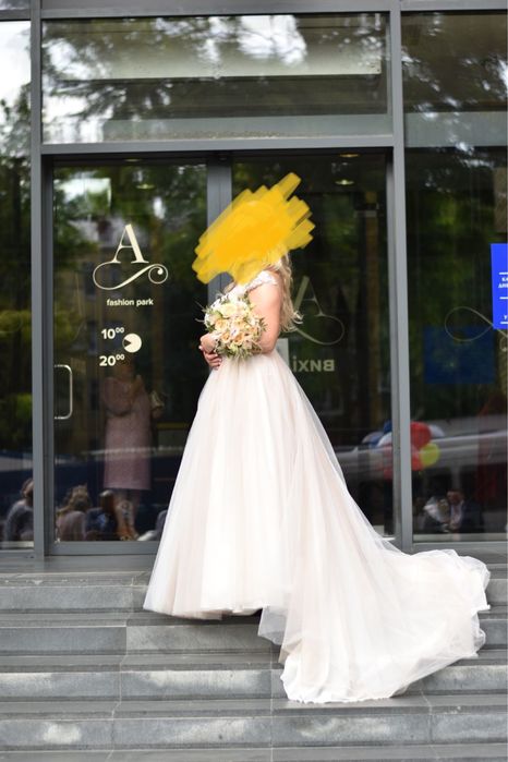 Свадебное платье оксана муха nymeria 48-52 размер