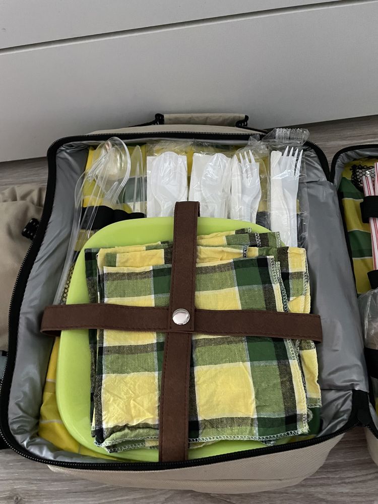 Plecak torba na piknik Electrolux z wyposażeniem