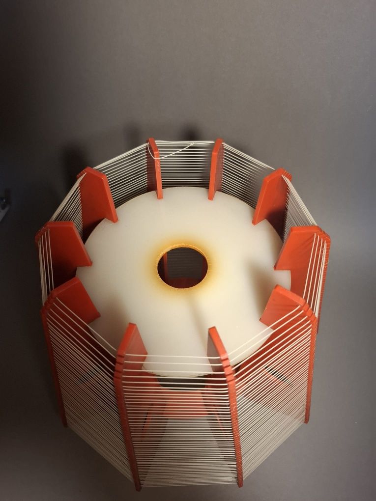 Lampa Żyrandol prl żyłkowiec