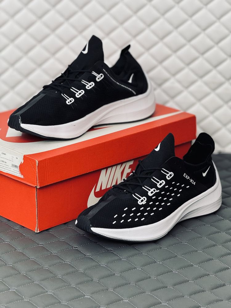 Кроссовки мужские весенние Nike EXP-14 SE black-white кросовки Найк ве