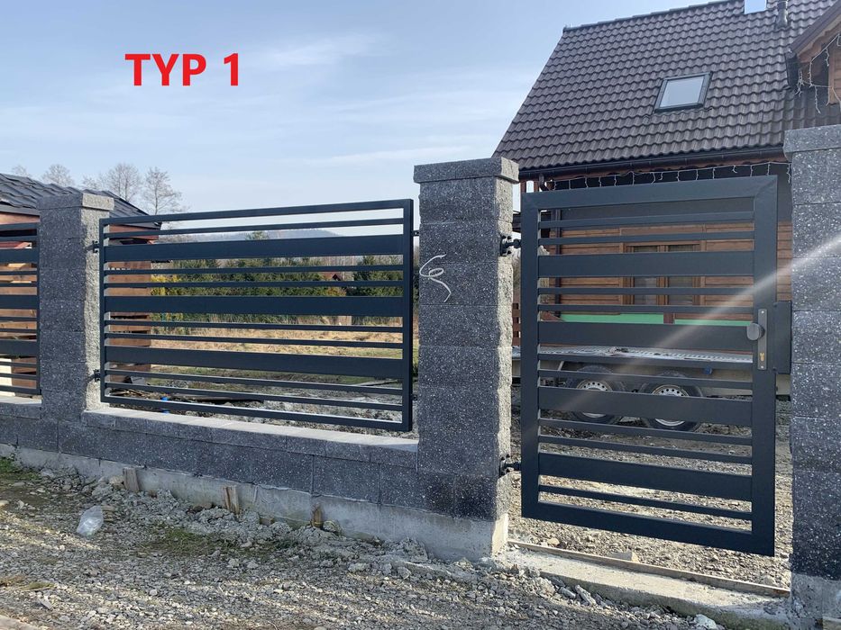 Nowoczesne bramy i ogrodzenia