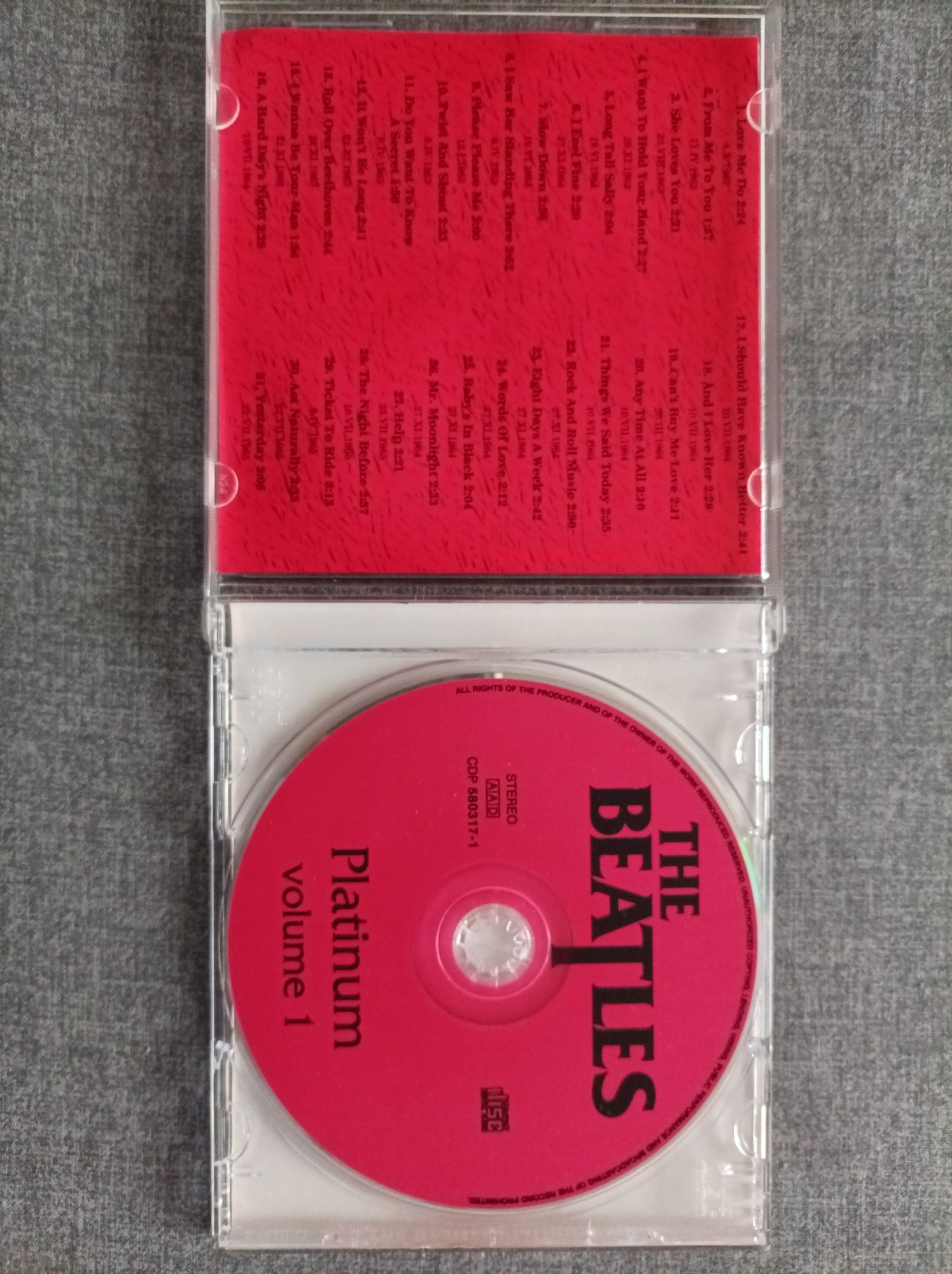 4 - The Beatles - PLATINUM - volume 1 oraz 2  - 2 x CD