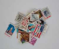 zestaw znaczków pocztowych , USA , 100 sztuk
