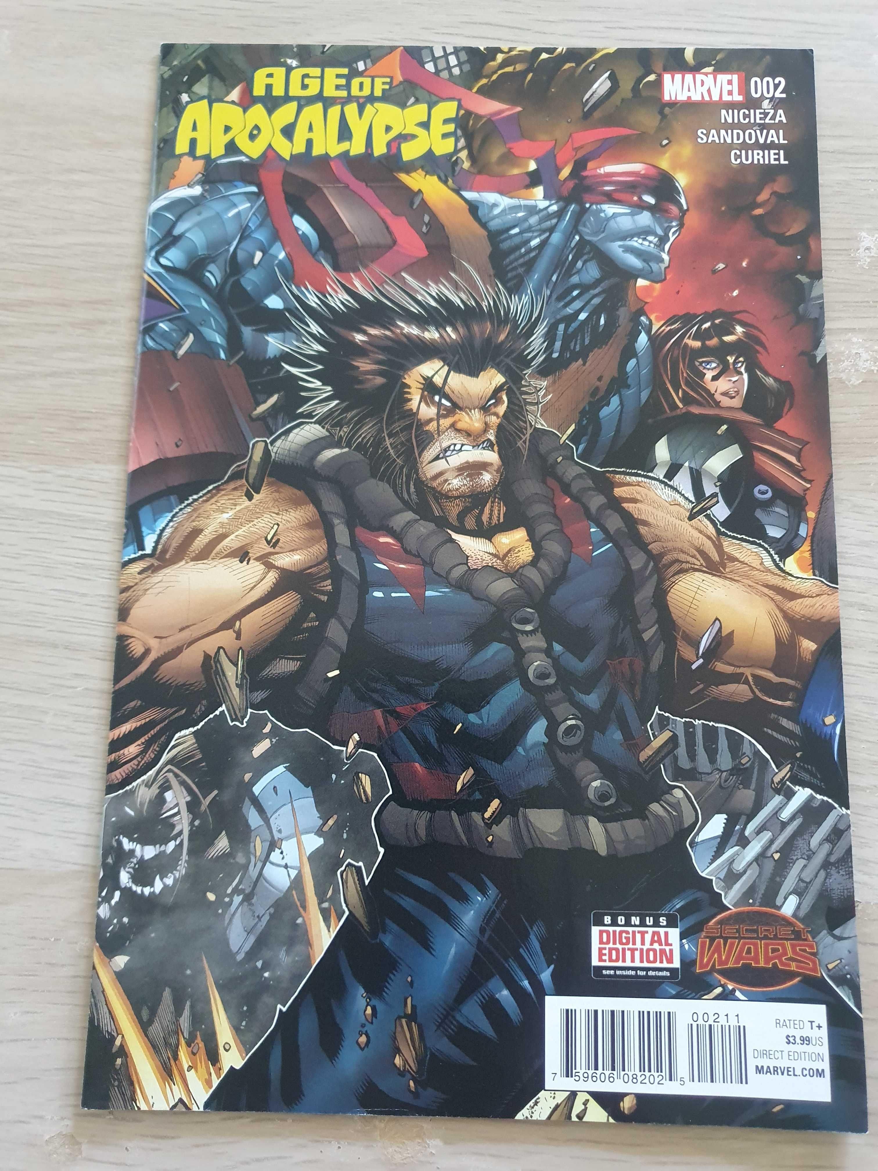 Secret Wars - Age of Apocalypse: 1-5 (2015) Nicieza/Sandoval (ZM96)