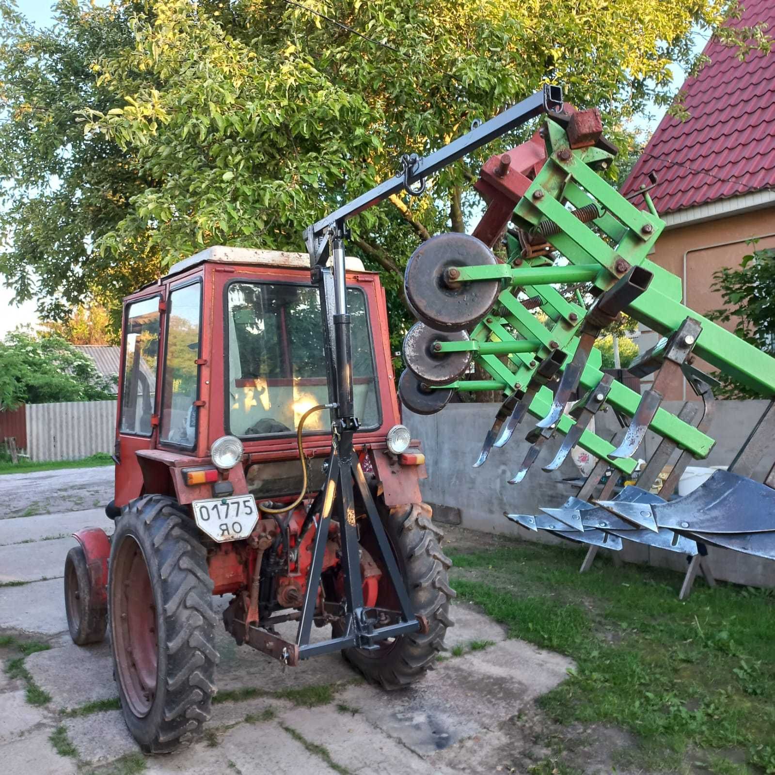 Підйомник (кран, мачта, гусь) на задню навіску  Т 25, LOVOL, Dongfeng