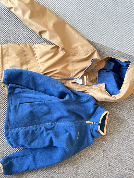 Casaco 3 em 1 quechua criança