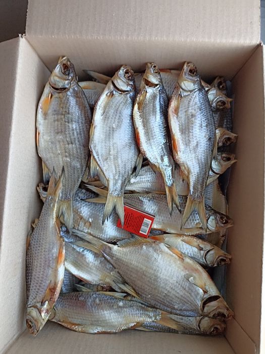 Плотва мало солона сушена