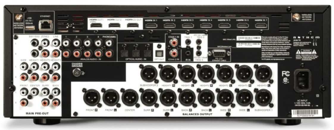 High-end - Processador Anthem AVM70 - Na caixa c/ Garantia