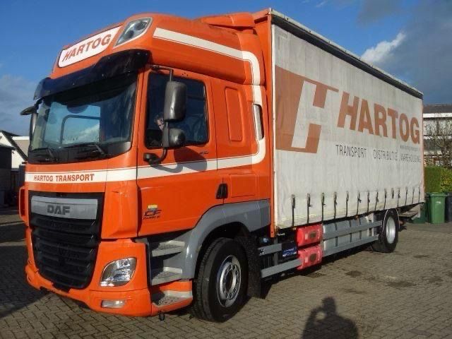DAF 2014 CF 410 CORTINAS+TETO+PLATAFORMA RETRATIL  ###OPORTUNIDADE###