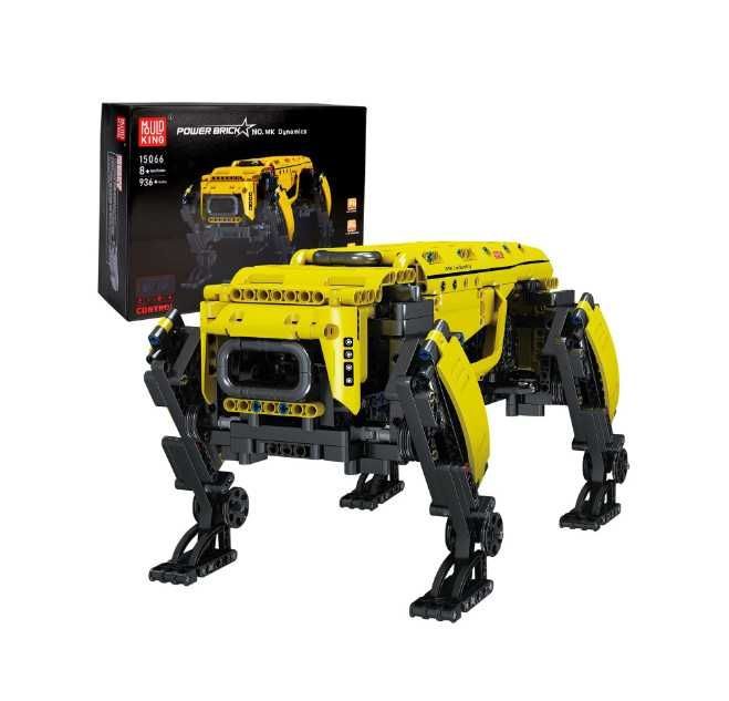 Robot pies z klocków zdalnie sterowany 886 elementów Mould King