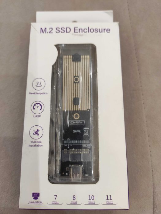 Накопичувач SSD Samsung 870 EVO Micron M600 Зовнішня кишеня для M.2