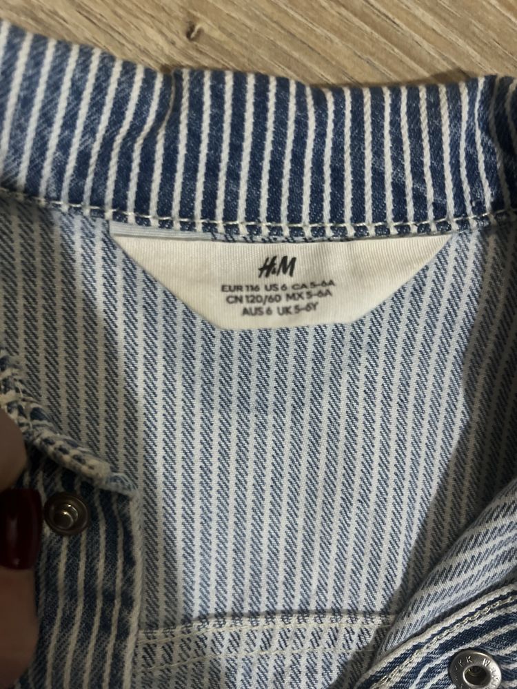 Стильний джинсовий костюм H&M 116р.
