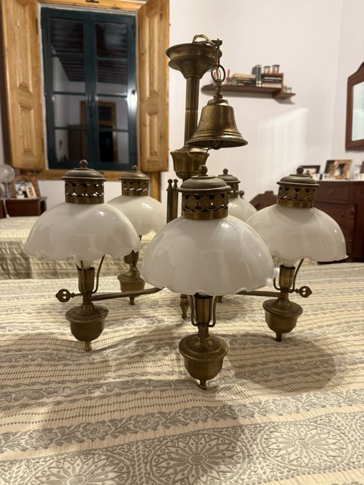 Candeeiro teto vintage