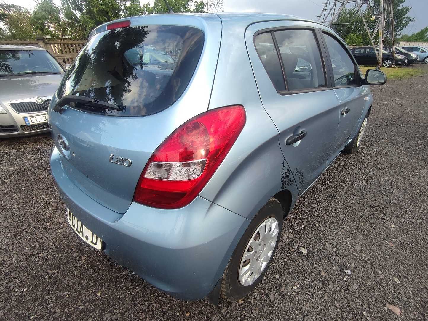 Hyundai i20 1,2 Benzyn 2010r Niski Przebieg KLIMA z Niemiec 100% OPŁAT