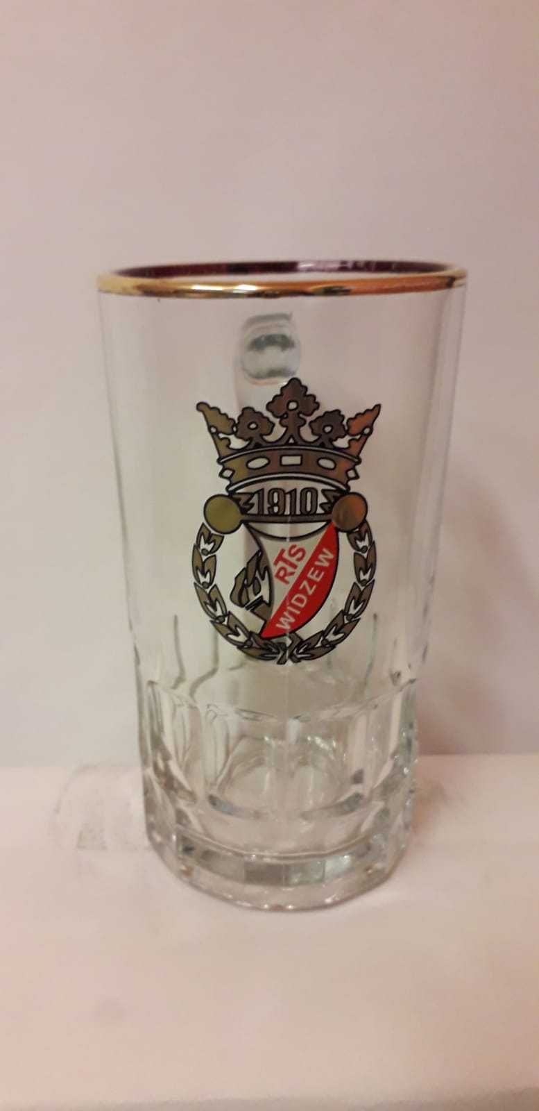 Widzew Łódź 4 kufel szklany