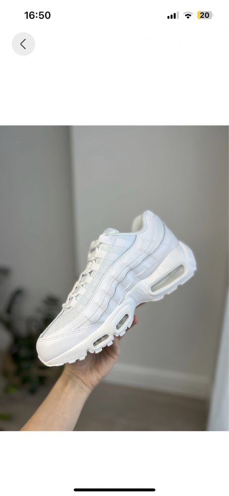 Тренд весни! Кросівки Nike air max 95! Оригінал! Нові! 38,5 р.