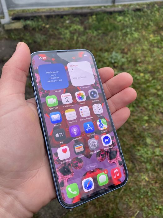 Iphone 14 в фиолетовом цвете