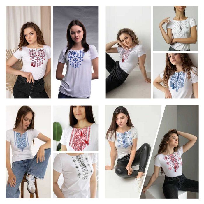 Вишиванка. Вишиті футболки від С до 3ХЛ